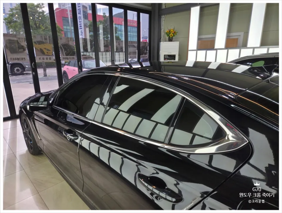 Genesis G70 Vinyl Wrap Review — Chrome Delete for a Sleek Look photo 2