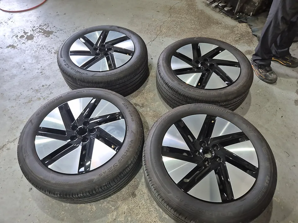 Hyundai IONIQ 6 Wheel Repair Review — Powder Coating Excellence photo 2