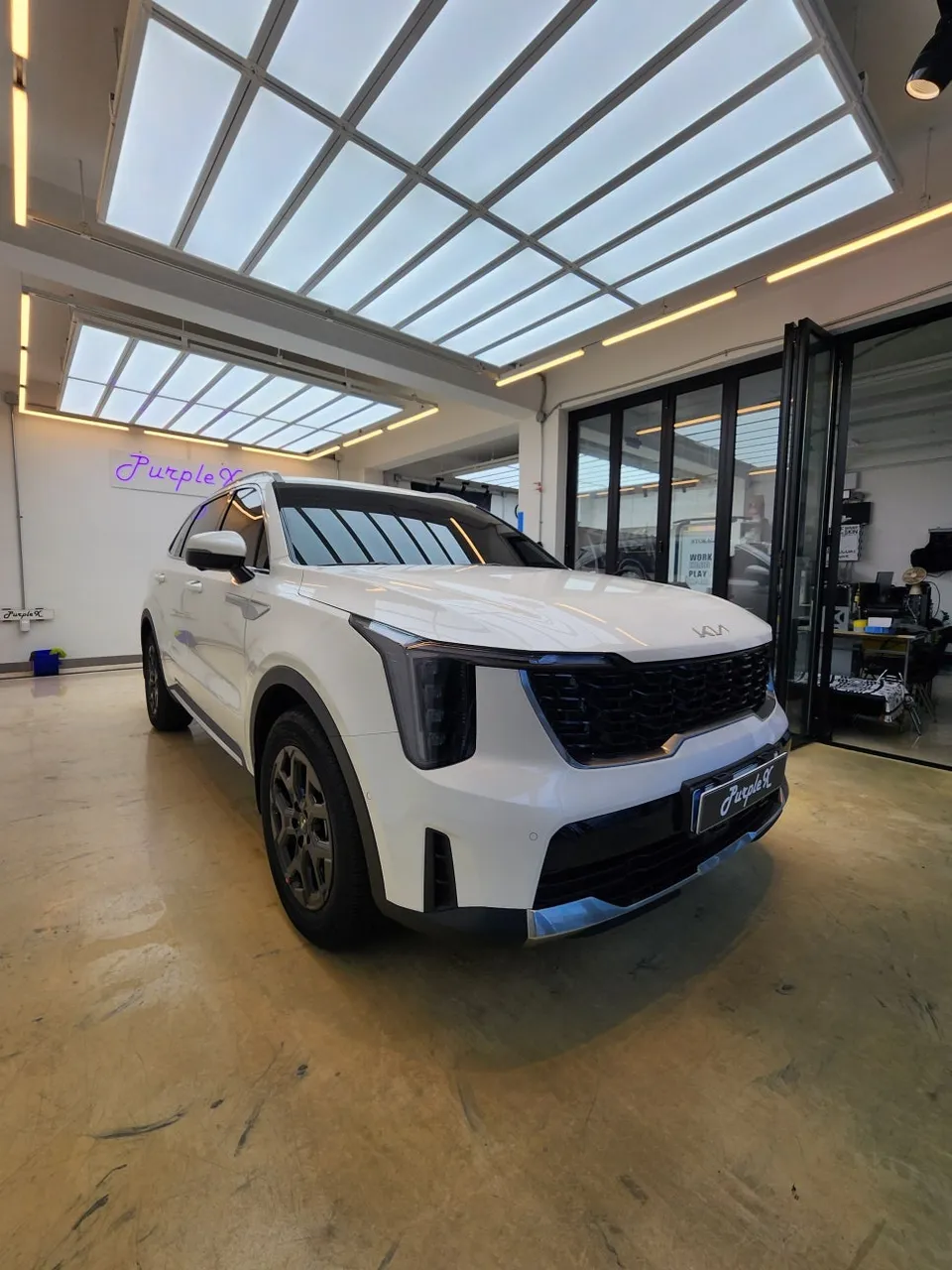 Kia Sorento MQ4のPPF施工事例｜費用目安と仕上がり 施工写真 3-1