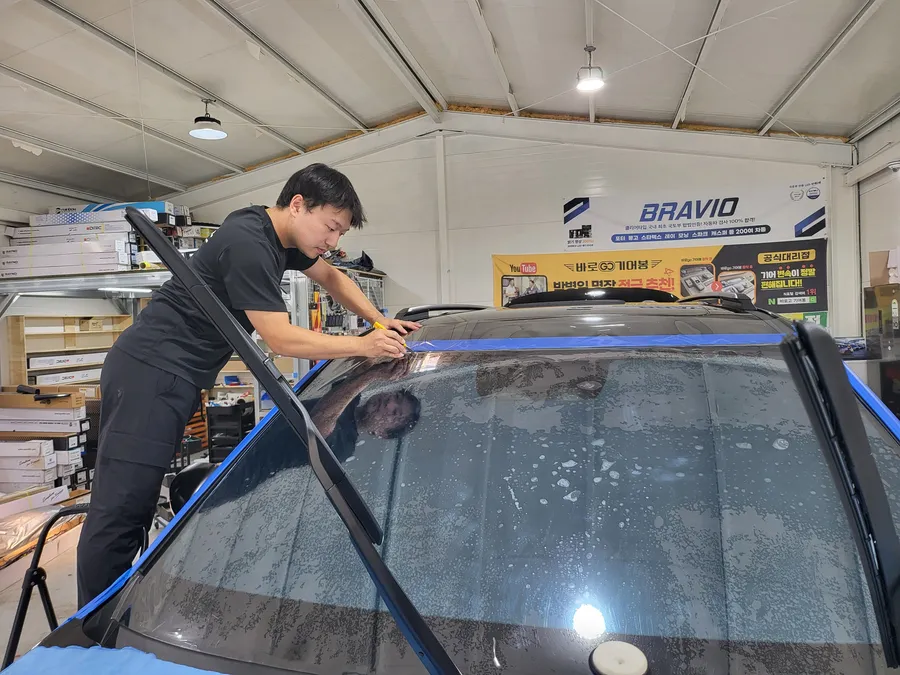 Kia Carnival PPF施工事例｜費用目安と仕上がり 施工写真 3-2