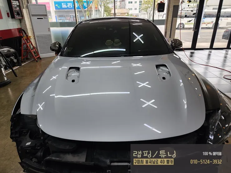 Kia Stingerのカーラッピング事例｜費用目安・仕上がり 施工写真 3-2