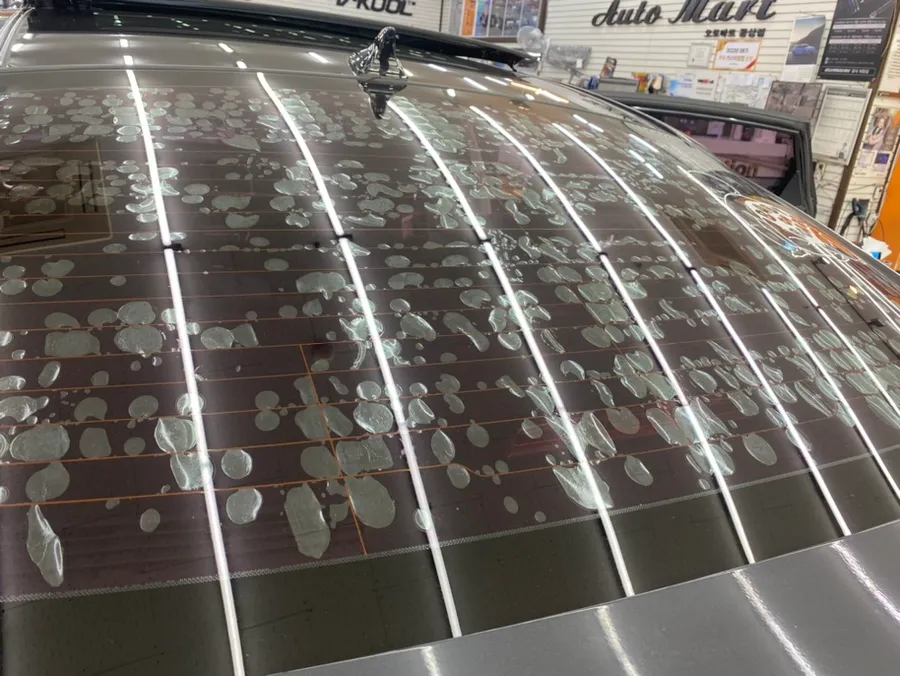 Kia K5 2nd Genのカーフィルム施工事例｜費用目安・仕上がり 施工写真 1-3