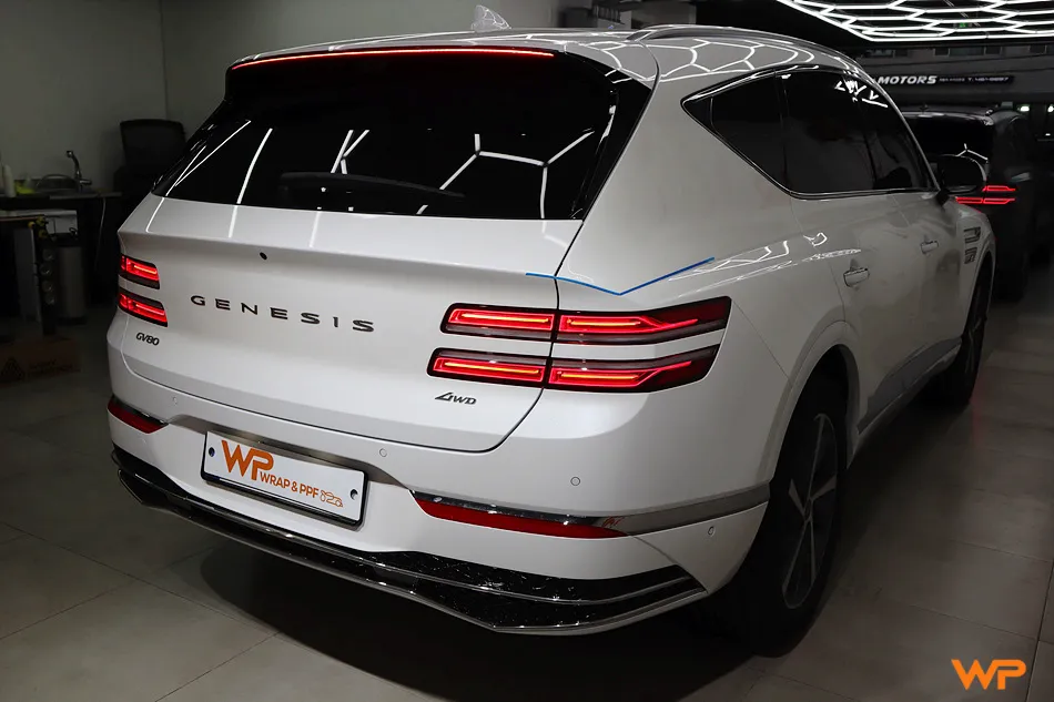 Genesis GV80 vinyl wrap - Genesis GV80 Vinyl Wrap Review: Two-Tone Luxury Upgrade photo 3
