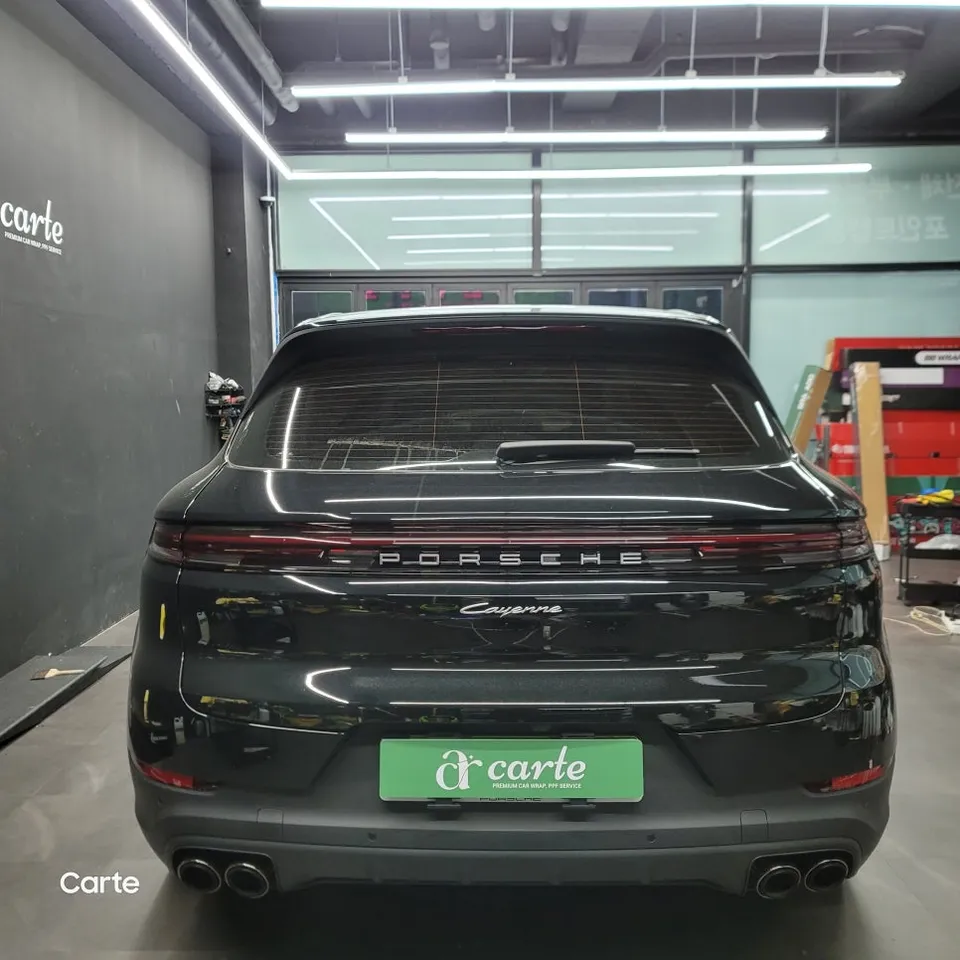 Porsche Cayenne PPF施工事例|費用目安と仕上がり 施工写真 2-1