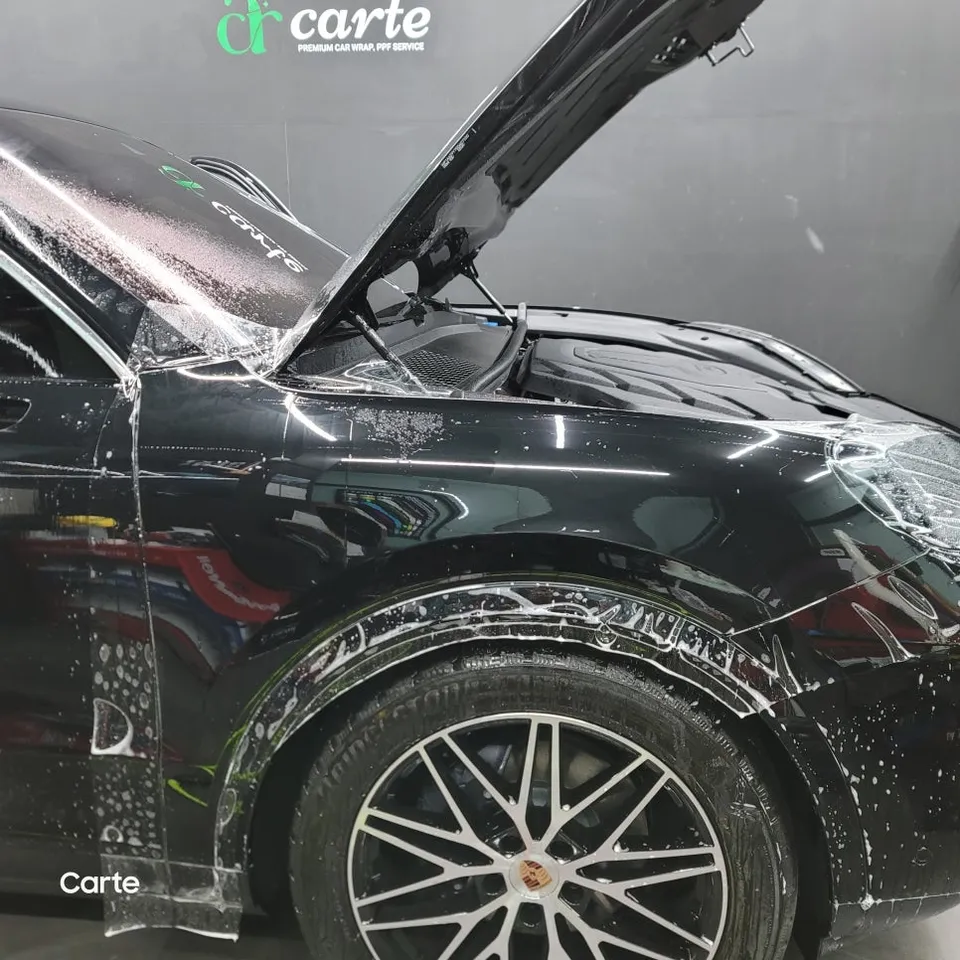 Porsche Cayenne PPF施工事例|費用目安と仕上がり 施工写真 2-2
