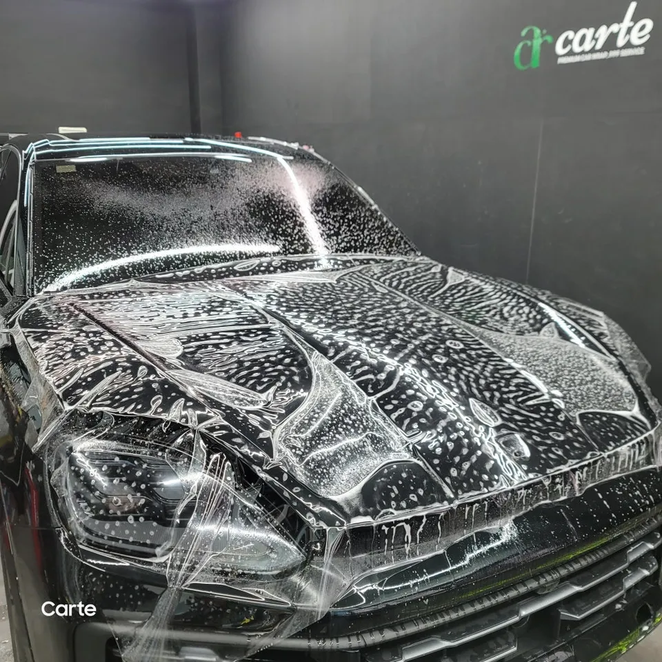 Porsche Cayenne PPF施工事例|費用目安と仕上がり 施工写真 3-2