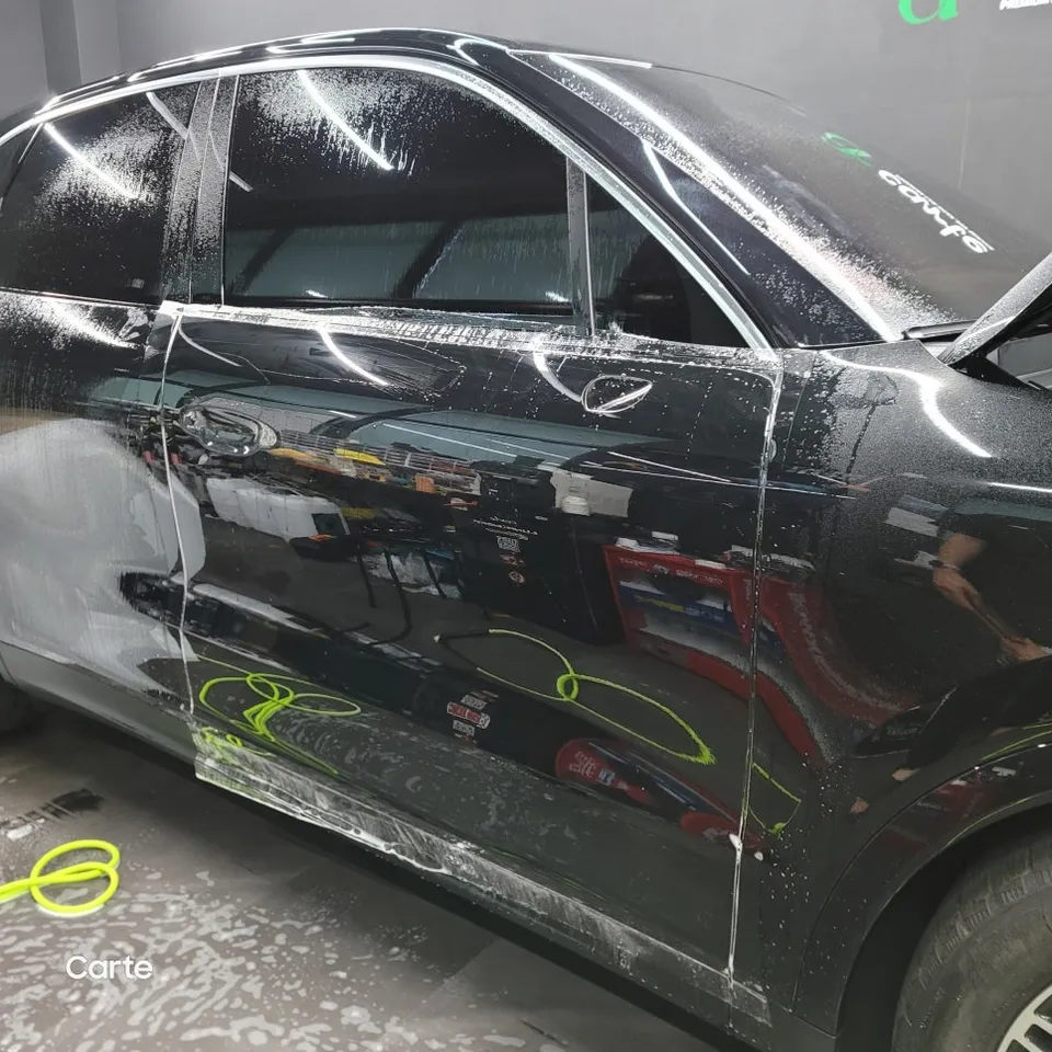 Porsche Cayenne PPF施工事例|費用目安と仕上がり 施工写真 1-3
