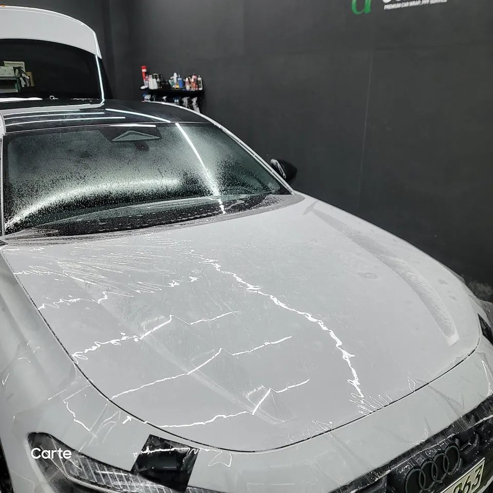 Audi A5 PPF施工事例｜費用目安と仕上がり 施工写真 2-3