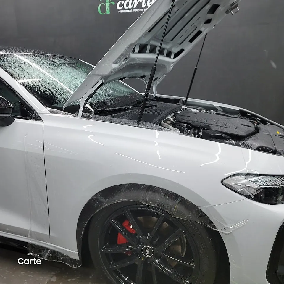 Audi A5 PPF施工事例｜費用目安と仕上がり 施工写真 3-3
