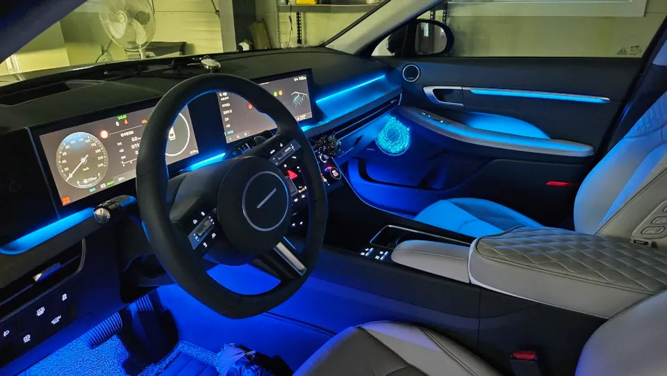 Hyundai Sonata DN8 ambient lighting - Hyundai Sonata Ambient Lighting Upgrade Review photo 4