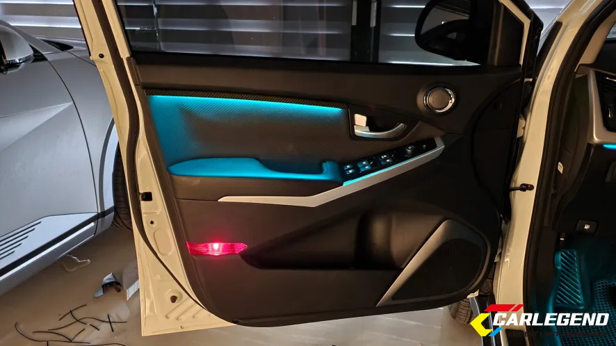 Kia Korando C ambient lighting - Kia Korando C Ambient Lighting Review: Cost & Results photo 6