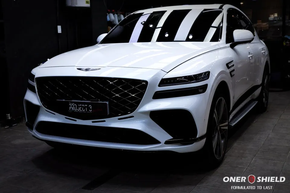 Genesis GV80 Coupe PPF施工事例|費用目安と仕上がり 施工写真 1-1