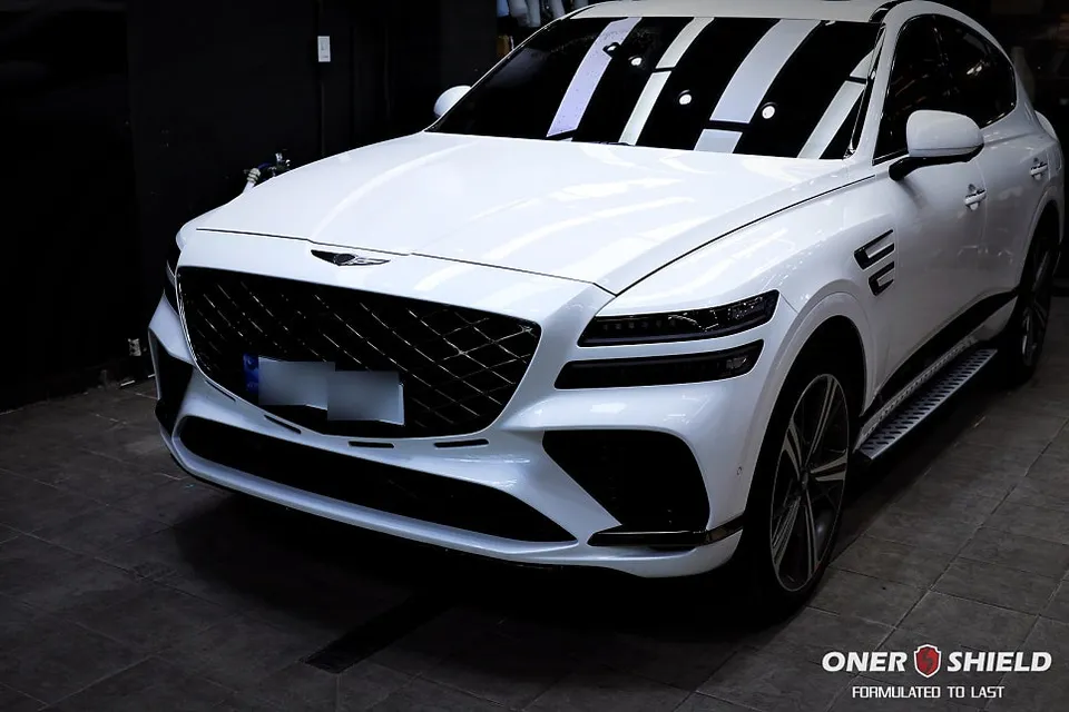 Genesis GV80 Coupe PPF施工事例|費用目安と仕上がり 施工写真 2-3