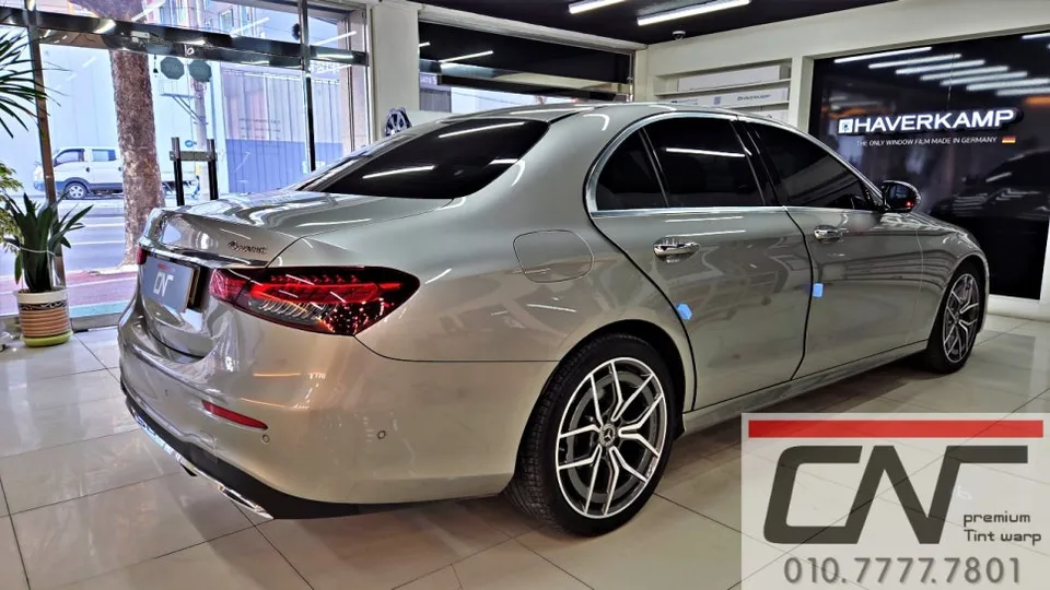 Mercedes-Benz E-Class W213 window tinting - Mercedes-Benz E-Class Window Tinting Review — Clear Vision & Heat photo 4
