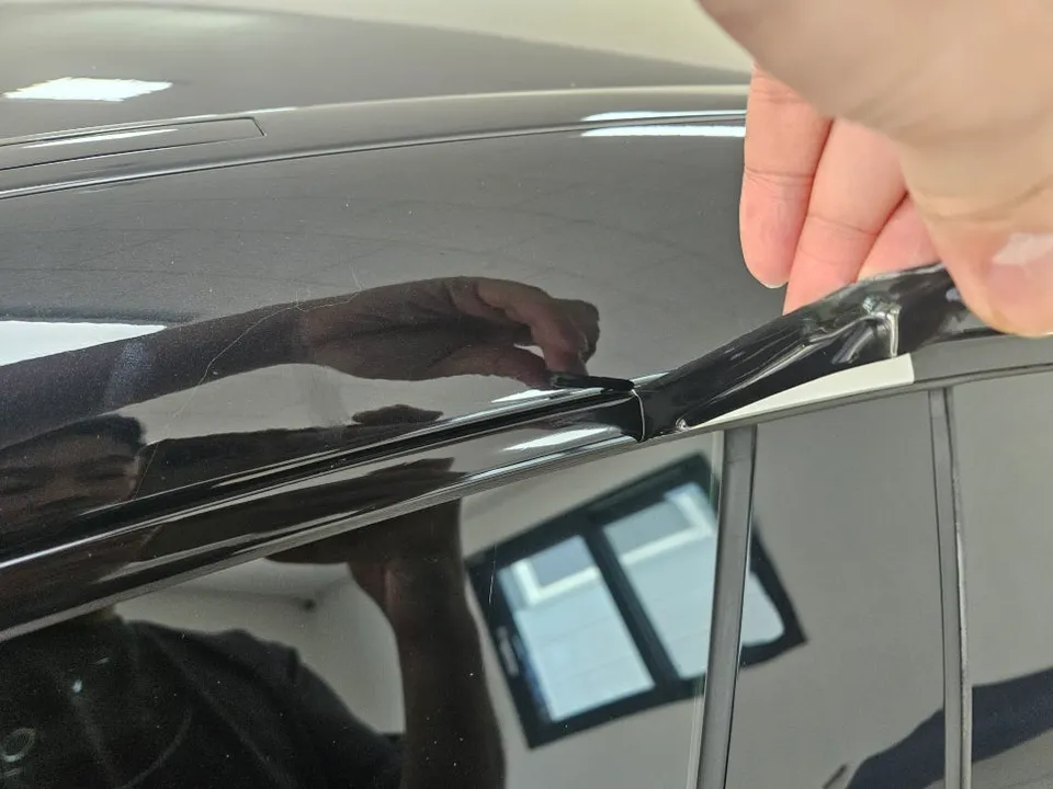 Mercedes-Benz CLAのカーラッピング事例 施工写真 6
