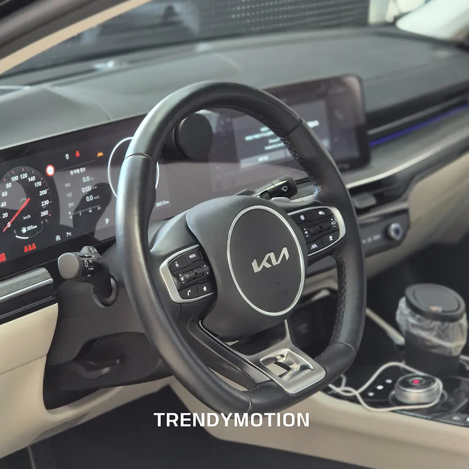Kia K5 DL3 steering wheel - Kia K5 DL3 Steering Wheel Customization Review - Sand Beige Color photo 4