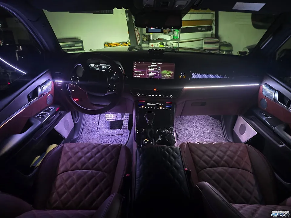 Kia Mohave The Master ambient lighting - Kia Mohave The Master Ambient Lighting Review: Cost & Results photo 5