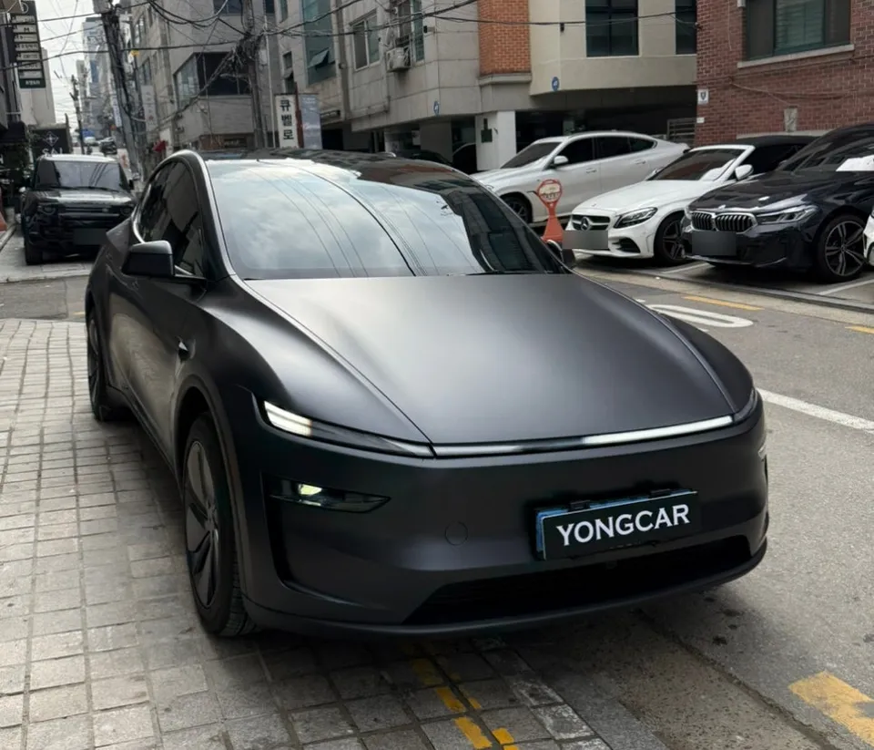 Tesla Model YのPPF施工事例｜飛び石対策と仕上がり 施工写真 2-2