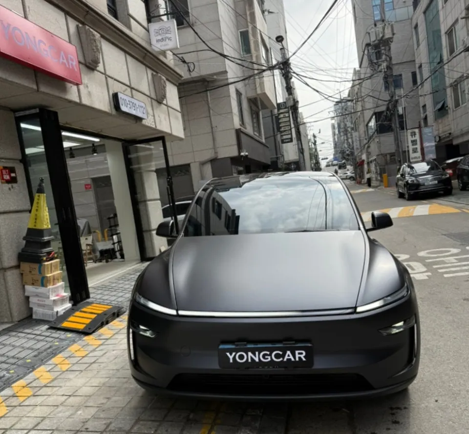 Tesla Model YのPPF施工事例｜飛び石対策と仕上がり 施工写真 3-2