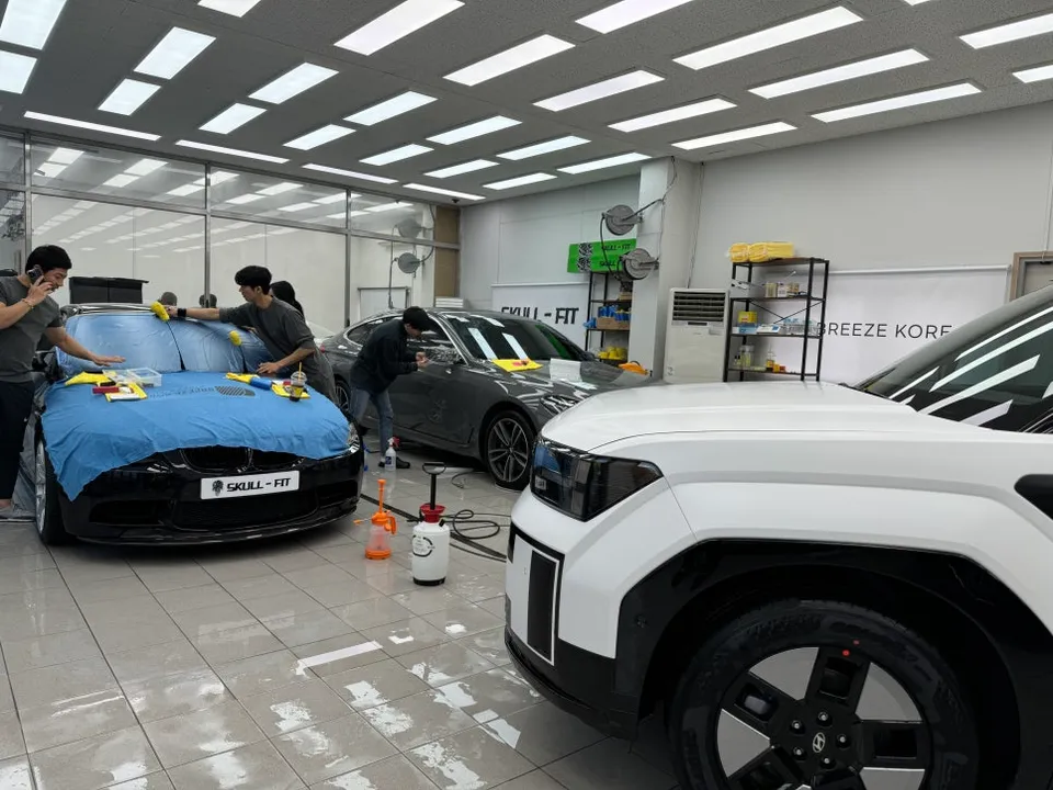 Hyundai Santa Fe MX5のPPF施工事例｜費用目安・仕上がり 施工写真 3-2