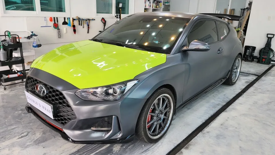 Hyundai Sonataのカーラッピング事例｜費用目安・仕上がり 施工写真 3-1