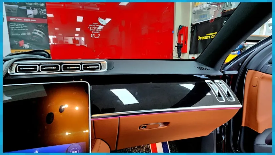 Mercedes-Benz S-Class ambient lighting - Mercedes-Benz S-Class Ambient Lighting Review — JL Custom Daejeon photo 3