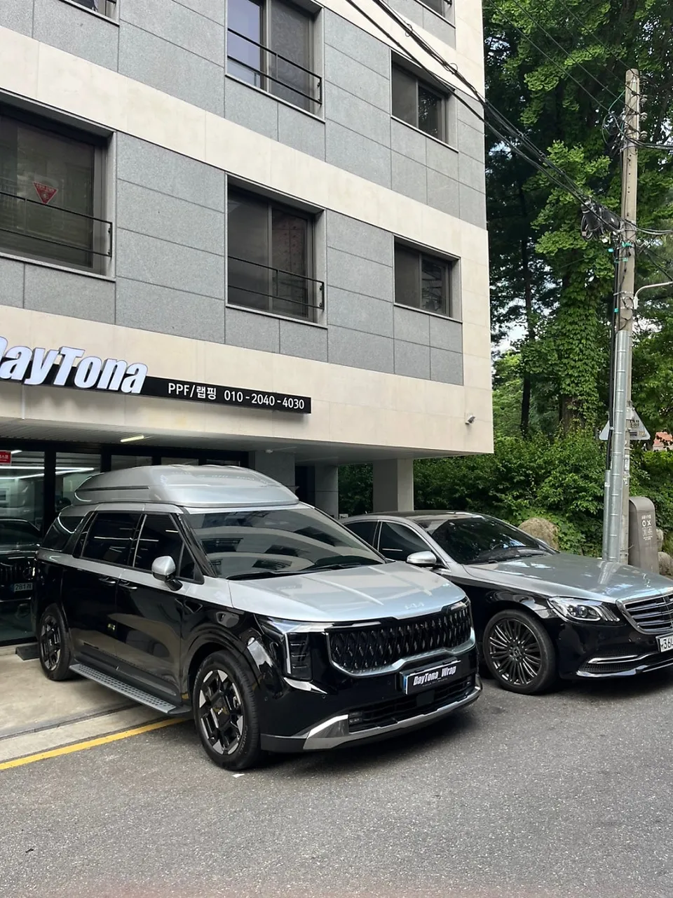 BMW 7 SeriesのPPF施工事例|韓国での実例 施工写真 2-3