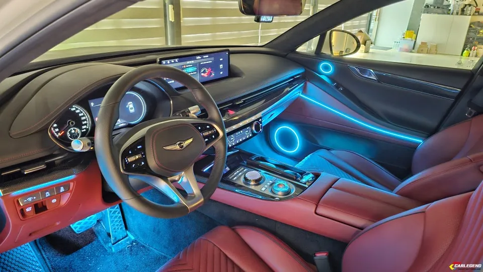 Genesis G80 ambient lighting - Genesis G80 Ambient Lighting Review — Premium Interior Upgrade photo 3
