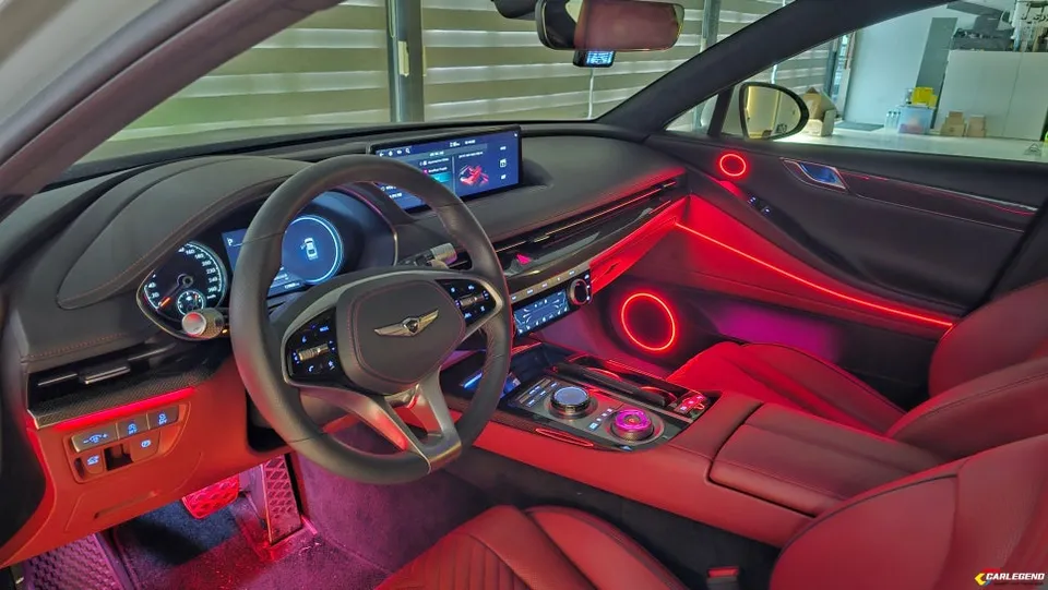 Genesis G80 ambient lighting - Genesis G80 Ambient Lighting Review — Premium Interior Upgrade photo 4