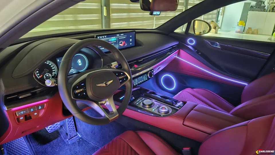 Genesis G80 ambient lighting - Genesis G80 Ambient Lighting Review — Premium Interior Upgrade photo 5