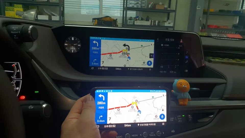 Lexus ES 7th Gen new car package installation result