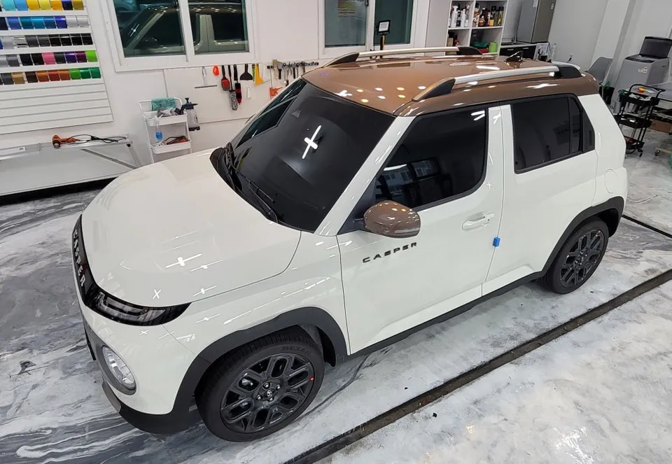Hyundai Casper Vinyl Wrap Review: Two-Tone Upgrade & Insurance Re After
