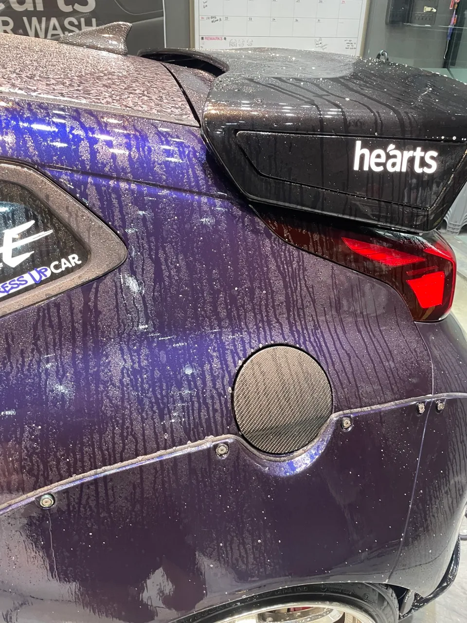 Hyundai Veloster JSのガラスコーティング事例 施工写真 3
