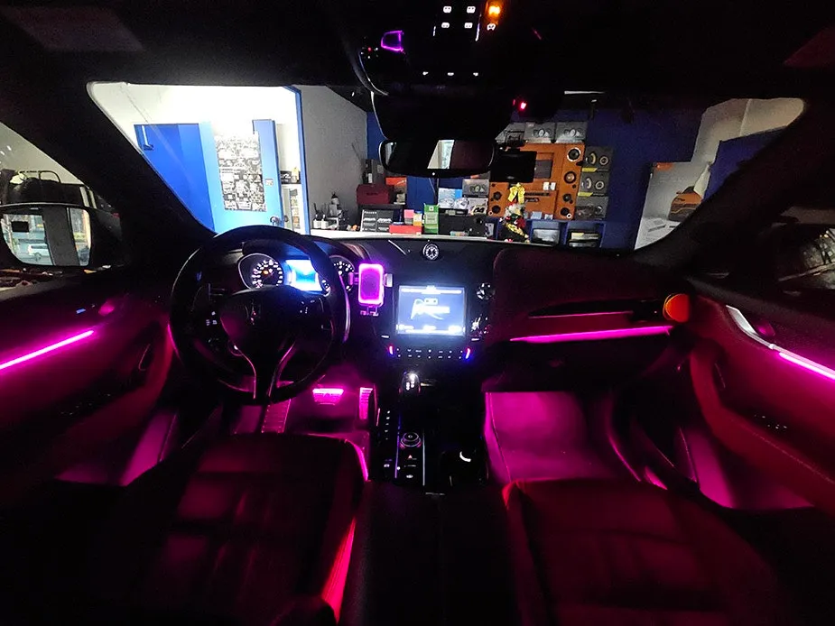 Maserati Levante Ambient Lighting Review — Cost & Results After