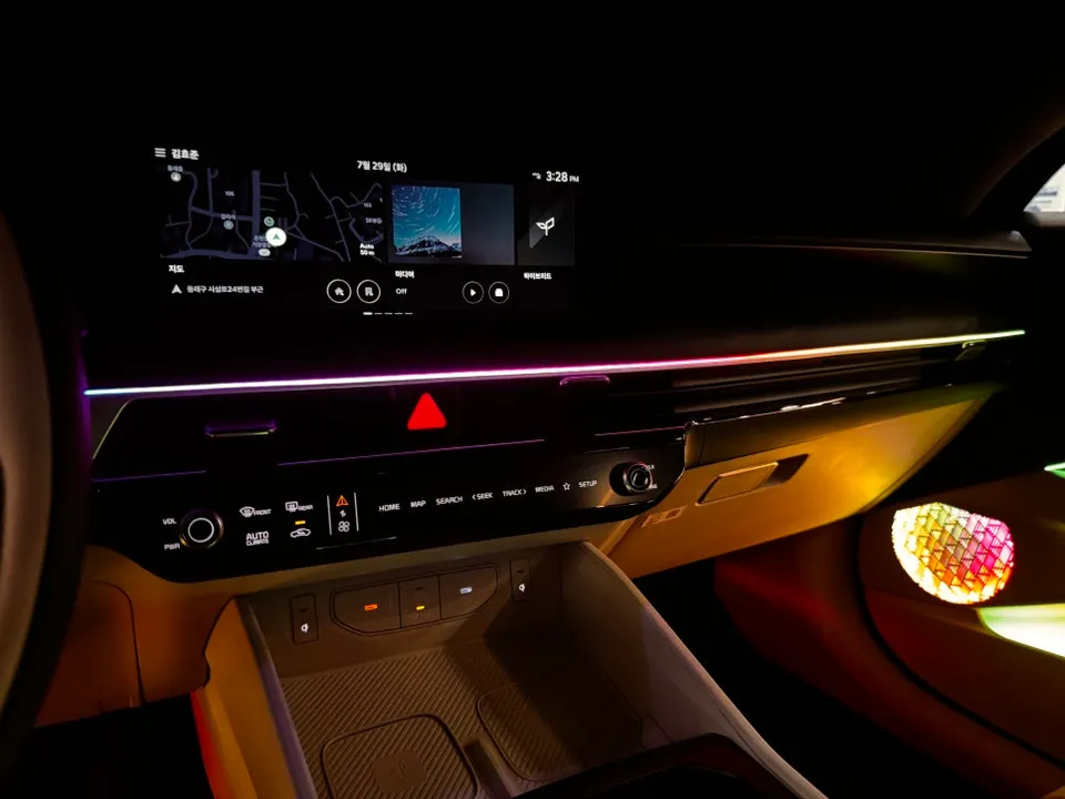 Kia K8 ambient lighting - Kia K8 Ambient Lighting Review — Luxurious Interior Transformatio photo 4