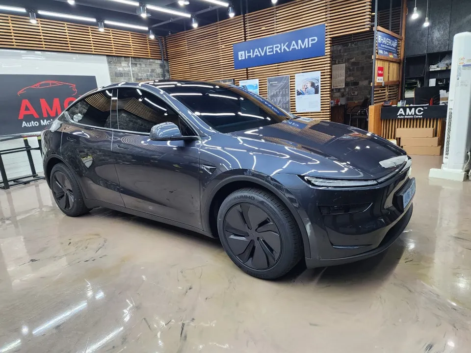 Tesla Juniperのカーフィルム施工事例 施工写真 3