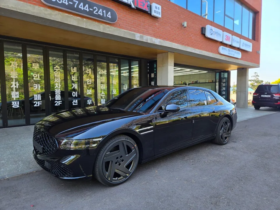 Genesis G90 ppf installation result