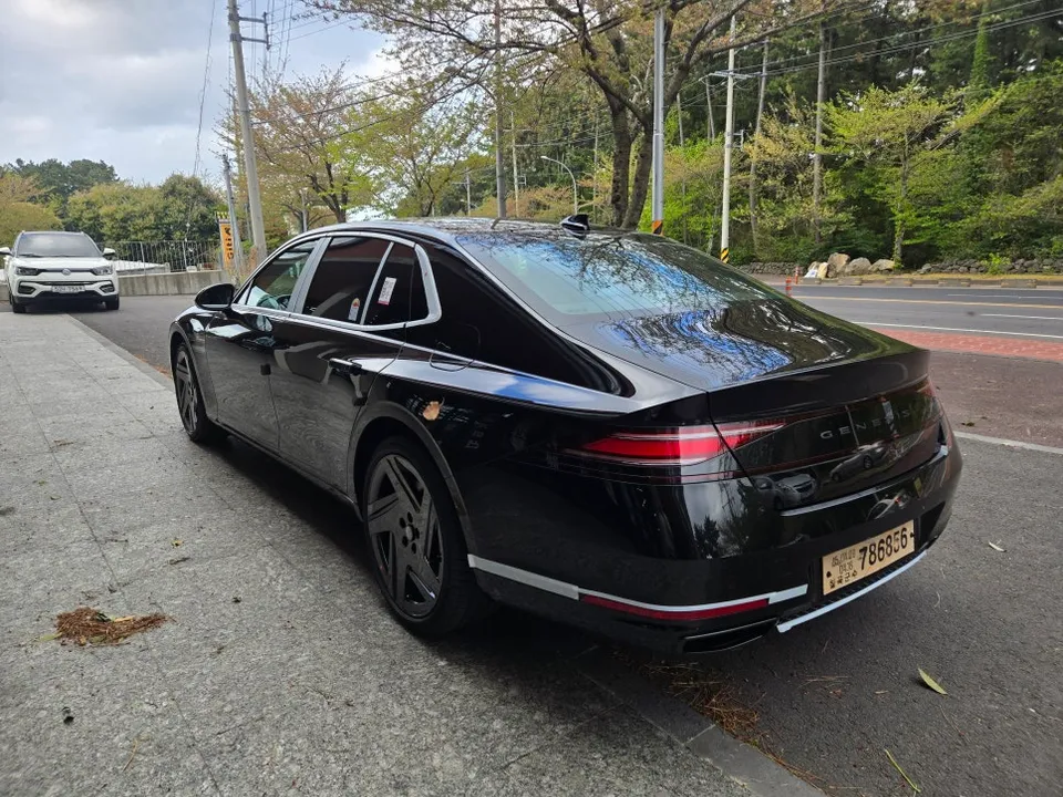 Genesis G90のPPF施工事例 施工写真 1-3