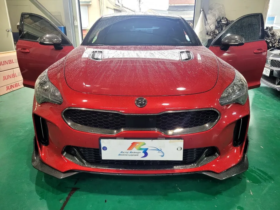 Kia Stinger Meister interior customization installation result