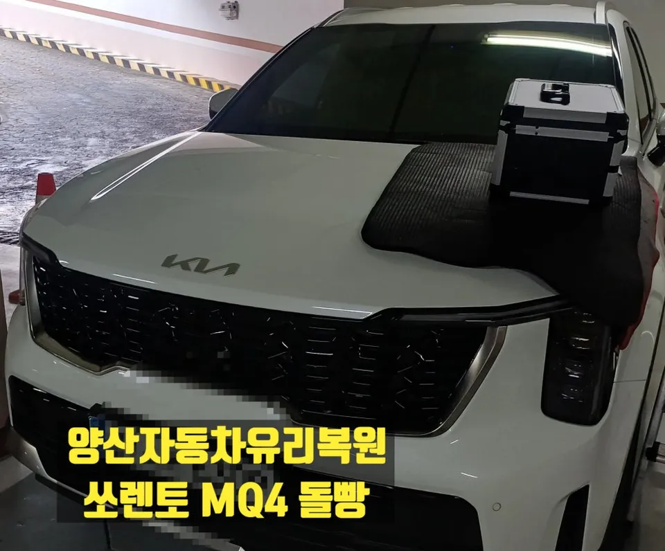 Kia Sorento ceramic coating installation result