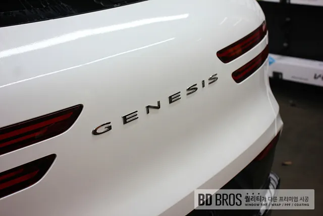 Genesis GV80のカーフィルム施工事例|費用目安・仕上がり 施工写真 2-2