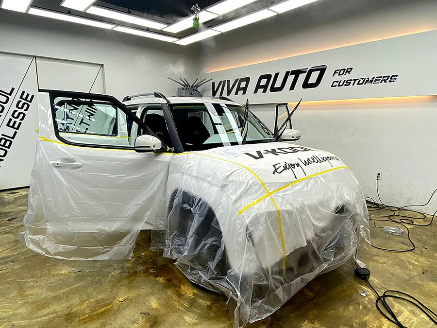 Hyundai Casperのカーフィルム施工事例｜費用目安・仕上がり 写真