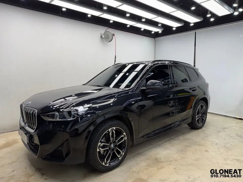 BMW X1 vinyl wrap installation result