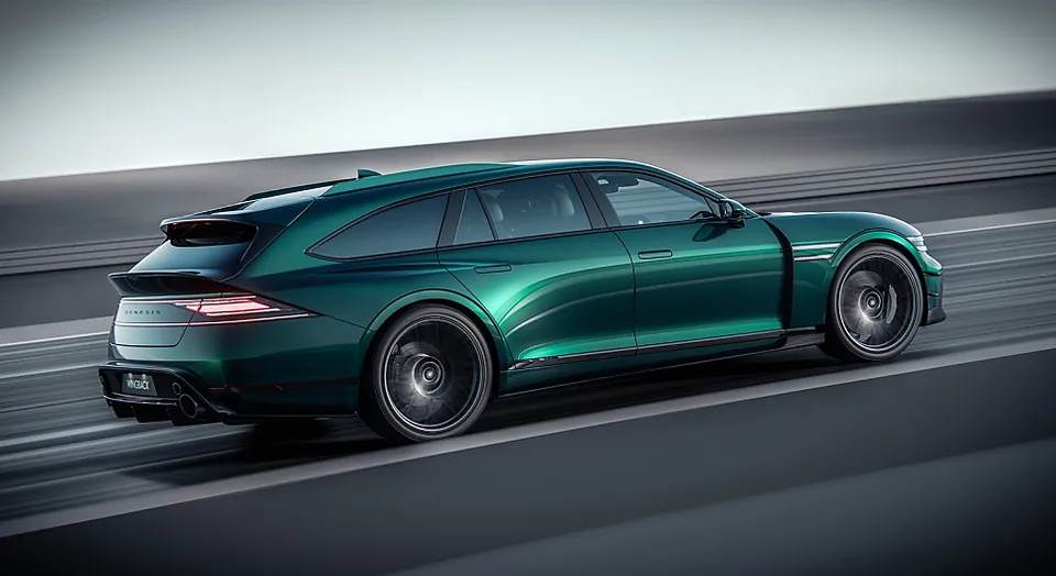 Genesis G90 カーラッピング事例|費用目安・仕上がり 施工写真 2-1