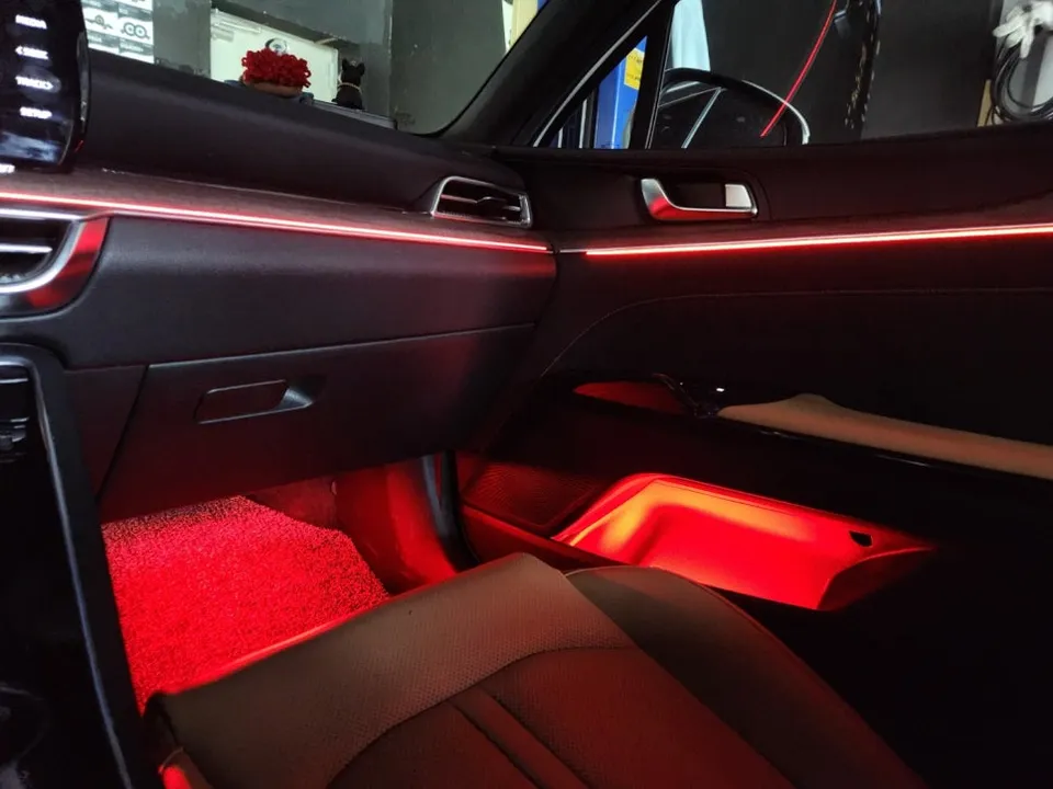 Kia K5 ambient lighting - Kia K5 Ambient Lighting Review: Cost & Results photo 4