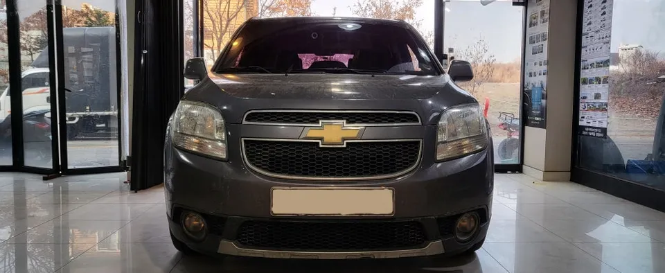 Chevrolet Orlando surround view camera installation result