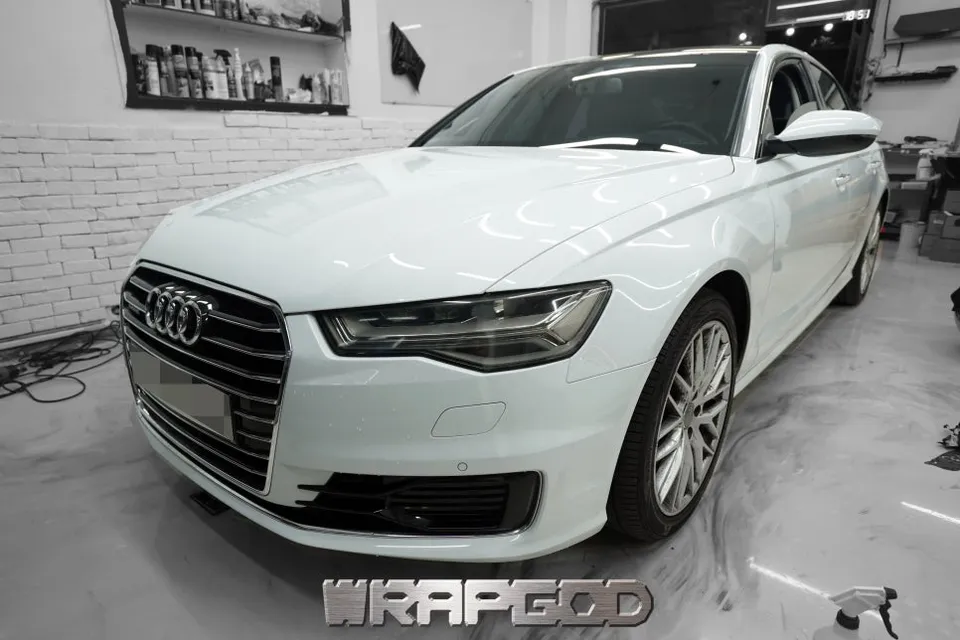 Audi A6 vinyl wrap review