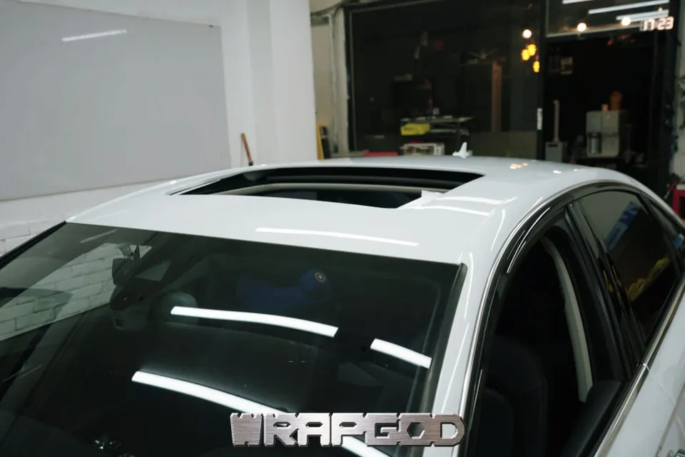 Audi A6のカーラッピング事例 施工写真 3