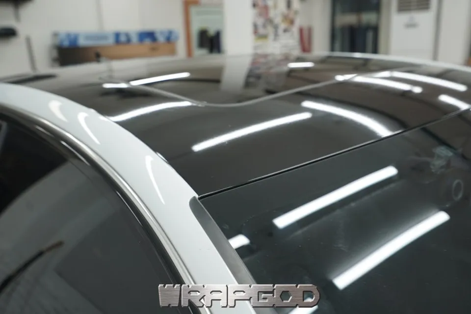 Audi A6のカーラッピング事例 施工写真 6