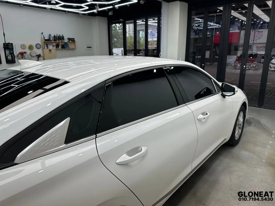Kia K8のカーフィルム施工事例|費用目安・仕上がり 施工写真 1-2